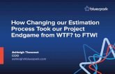 How Changing our Estimation Process Took our Project Endgame from WTF? to FTW!