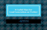 8 Useful Tips For Lead Generation on Twitter