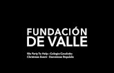 Edward De Valle II  / Fundacion De Valle Evento Navidad Cavalotto Dec 2016.