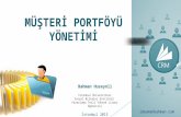 Müşteri Portföyü Yönetimi (Bahman Huseynli)