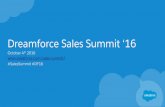 Dreamforce '16 Sales Summit: salesforce.com/sales-summit