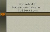 Household Hazardous Waste Collections