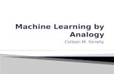 Machine Learning by Analogy