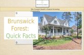 Brunswick Forest Quick Facts!
