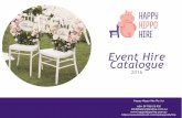 Happy Hippo Hire - Party Hire Sydney - Catalogue 2016/2017