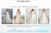 Plus Size Wedding Dresses From SheinBridal