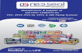 NeoSeal solvent cement product catalogue