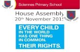 Sciennes House Assembly 20.11.15
