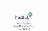 20160629 Habitat Introduction: Austin DevOps/Mesos User Group