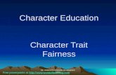 BMS Character Education - Fairness