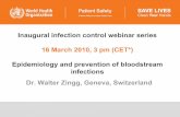 Epidemiology and Prevention of Bloodstream Infections