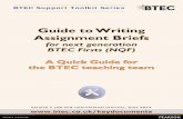 Guide to writing assignment briefs