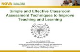 Simple and Effective Classroom Assessment Techniques to Improve ...