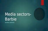 Media sectors barbie