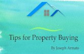 Joseph Armato - Property Buying Tips