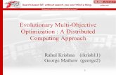 Evolutionary MOO : A Distributed Computing Approach