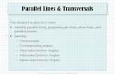 1.3.2A Parallel Lines