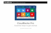 CloudBacko Pro Quickstart Guide (Essential Steps to Get Started)