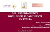 M.Giovannetti, Gli insediamenti rom, sinti e caminati in Italia