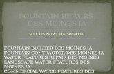 Fountain Repairs Des Moines IA 816-500-4198