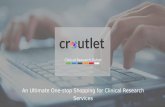 Croutlet - портал для участников рынка клинических исследований