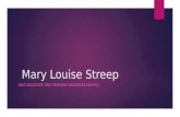 Mary louise streep