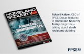Robert Kaiser, PPSS CEO - Featured in Homeland Security Today