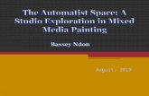 The Automatist Space: A Studio Exploration in Mixed Media Painting