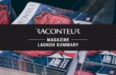 Raconteur Magazine Launch