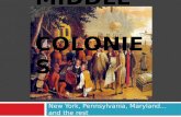 Us history the middle colonies