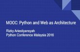 MOOC: Python & Web as Architecture