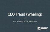 CEO Fraud is on the Rise