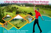4 Day 3 Night Badung Golf Tour Package