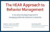 HEAR approach to behavior management   Live webinar Feb 1 2017