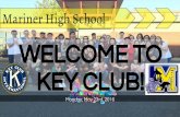 Mariner Key Club May 16th, 2016