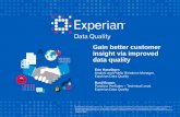 Gain better customer insight via improved data quality
