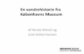 Julie Kofod Hansen -  en vandrehistorie fra københavns museum