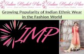 Growing Popularity of Indian Ethnic Wear in the Fashion World