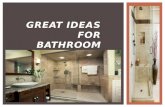 Great ideas for bathroom