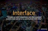 Interface (about Smart Cities and User Experience)