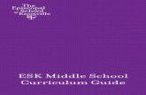 ESK Middle School Curriculum Guide