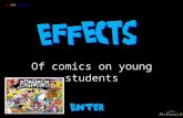 Of comics on young students