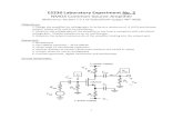 ES330 Laboratory Experiment No. 2 NMOS Common-Source Amplifier