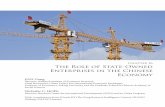 The Role of State-Owned Enterprises in the Chinese Economy