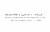 Jakub Kulhán - ReactPHP + Symfony = PROFIT (1. sraz přátel Symfony v Praze)