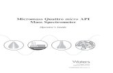 Quattro Micro Operating Manual