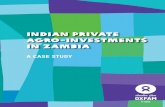 Indian Private Agro-Investments in Zambia