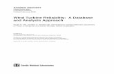 Wind Turbine Reliability: A Database and Analysis Approach