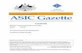 Commonwealth of Australia ASIC Gazette 04/08 dated 15 January ...