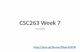 CSC263 Week 7